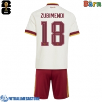Fotballdrakt Barn Spania Martin Zubimendi #18 Bortedraktsett VM 2026 Kortermet (+ Korte bukser)